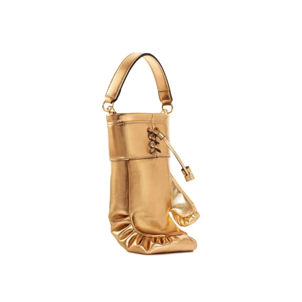 Nasha Mekraksavanich Boxer Heavy Weight | Shiny Gold - Nasha Gold - Architectural Luxury Bag at Luxury Shoes 