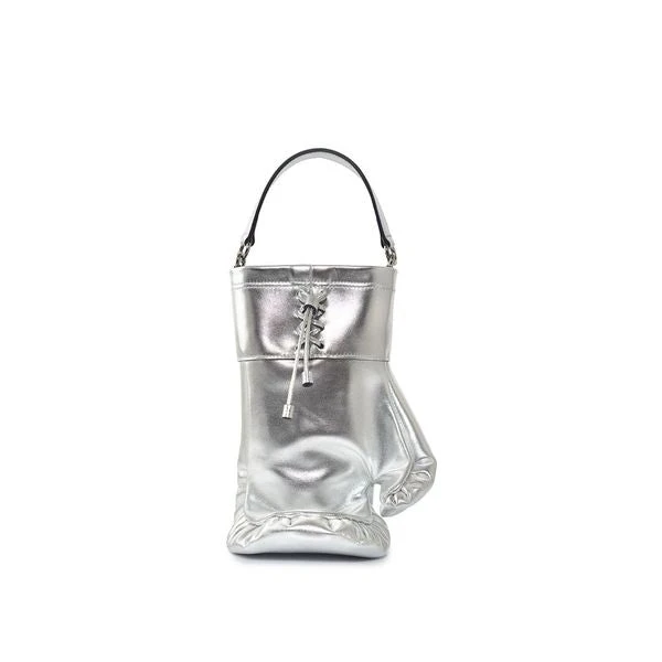 Nasha Mekraksavanich Boxer Heavy Weight | Silver - Nasha Silver - Architectural Luxury Bag at Luxury Shoes 