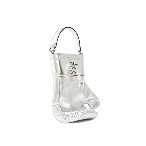 Nasha Mekraksavanich Boxer Heavy Weight | Silver - Nasha Silver - Architectural Luxury Bag at Luxury Shoes 