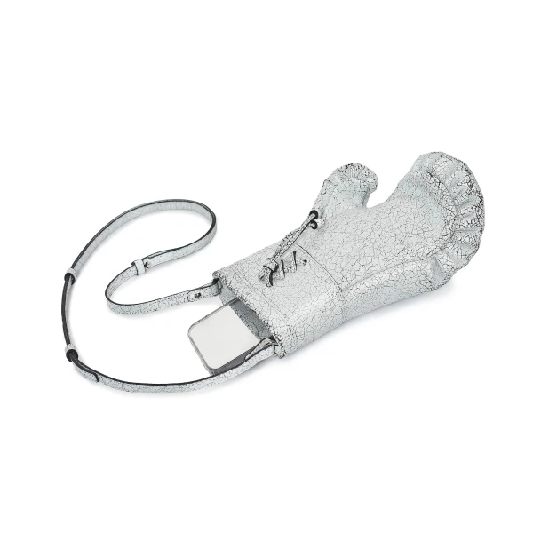 Nasha Mekraksavanich Boxer Heavy Weight | White Cracked - Nasha White - Architectural Luxury Bag at Luxury Shoes 