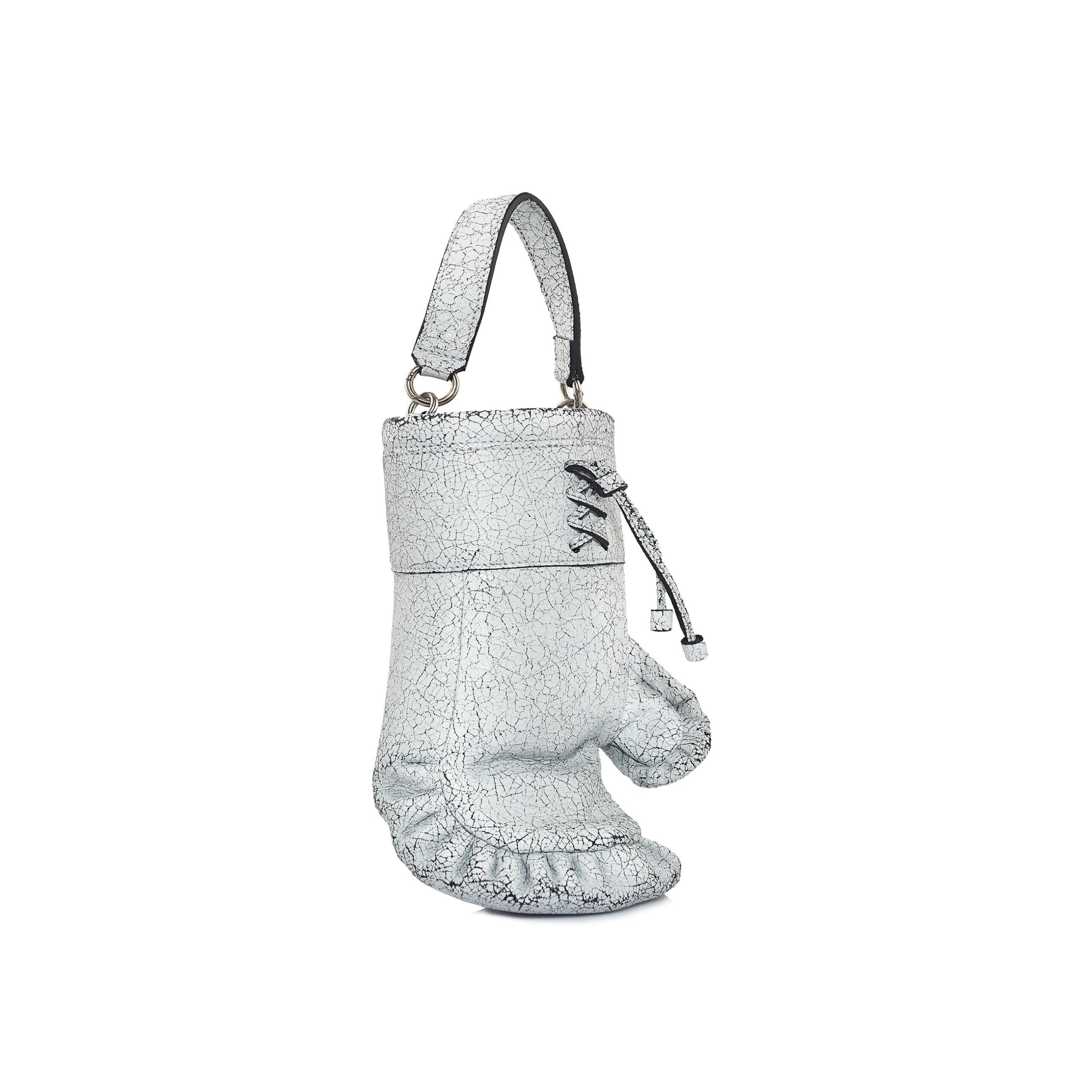 Nasha Mekraksavanich Boxer Heavy Weight | White Cracked - Nasha White - Architectural Luxury Bag at Luxury Shoes Nasha Mekraksavanich Boxer Heavy Weight | White Cracked - Nasha White - Architectural Luxury Bag at Luxury Shoes