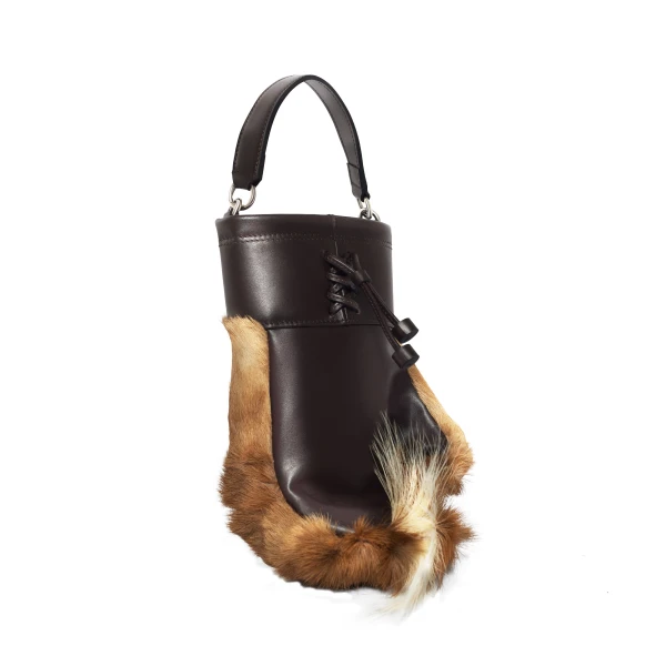 Nasha Mekraksavanich Boxer Heavy Weight | Woody Punk - Nasha Brown - Architectural Luxury Bag at Luxury Shoes 