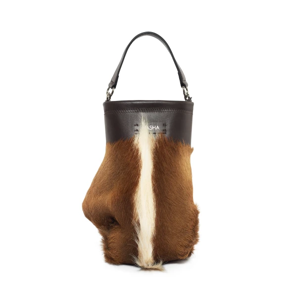 Nasha Mekraksavanich Boxer Heavy Weight | Woody Punk - Nasha Brown - Architectural Luxury Bag at Luxury Shoes 