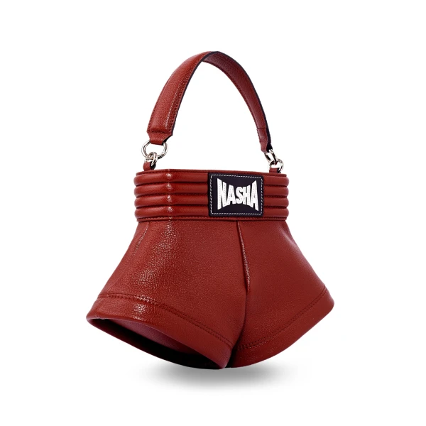 Nasha Mekraksavanich Boxer Shorts L | Burgundy - Nasha Red - Architectural Luxury Bag at Luxury Shoes 