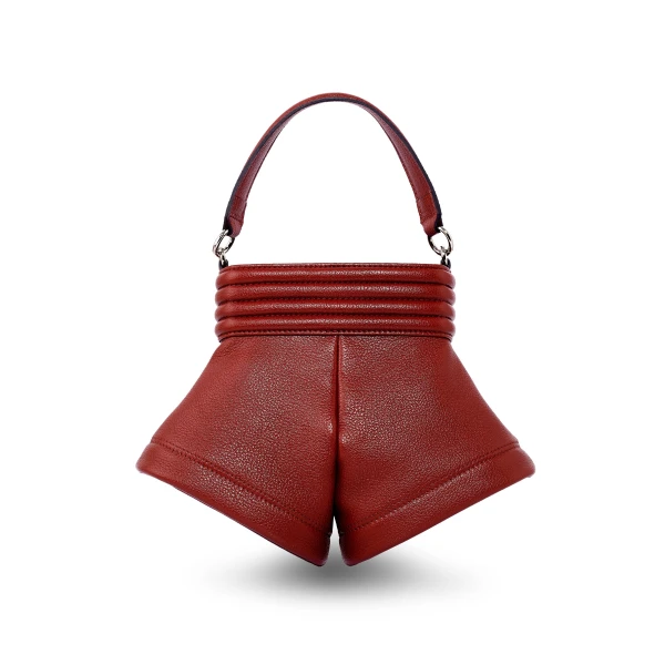 Nasha Mekraksavanich Boxer Shorts L | Burgundy - Nasha Red - Architectural Luxury Bag at Luxury Shoes 
