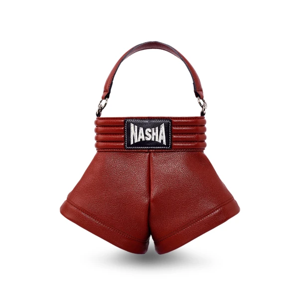 Nasha Mekraksavanich Boxer Shorts L | Burgundy - Nasha Red - Architectural Luxury Bag at Luxury Shoes 