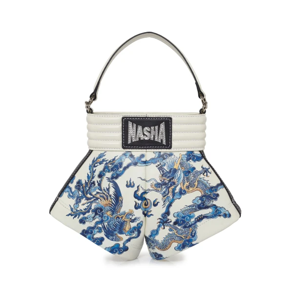 Nasha Mekraksavanich Boxer Shorts L Paint | China Blue - Nasha Multicolour - Architectural Luxury Bag at Luxury Shoes 