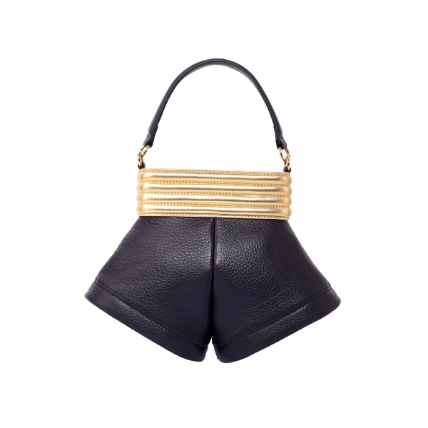 Nasha Mekraksavanich Boxer Shorts L | Shiny Gold&Black - Nasha Black - Architectural Luxury Bag at Luxury Shoes 