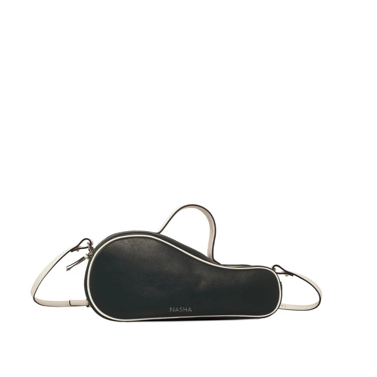 Nasha Mekraksavanich Mini Tennis Court | Green White (Pre-Order 7-14 Days) - Nasha Green - Architectural Luxury Bag at Luxury Shoes 