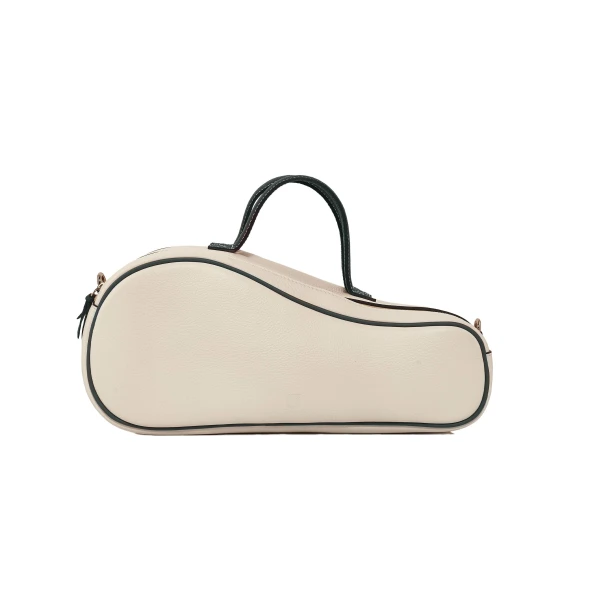 Nasha Mekraksavanich Mini Tennis Court | White Green - Nasha White - Architectural Luxury Bag at Luxury Shoes 