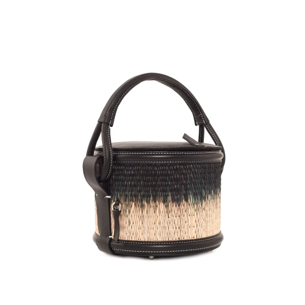 Nasha Mekraksavanich Pinto | Black Reed - Nasha Black - Architectural Luxury Bag at Luxury Shoes 