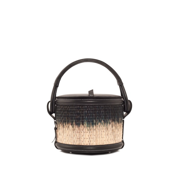 Nasha Mekraksavanich Pinto | Black Reed - Nasha Black - Architectural Luxury Bag at Luxury Shoes 