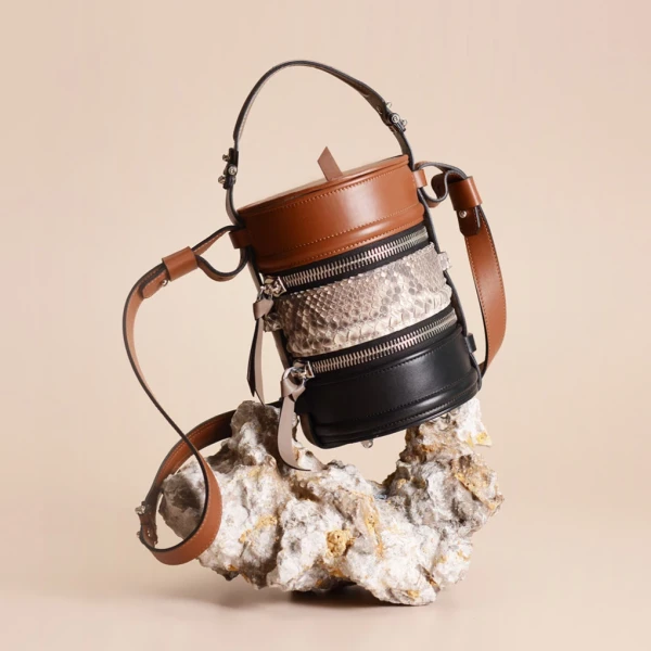 Nasha Mekraksavanich Pinto Original | Steak - Nasha Multicolour - Architectural Luxury Bag at Luxury Shoes 