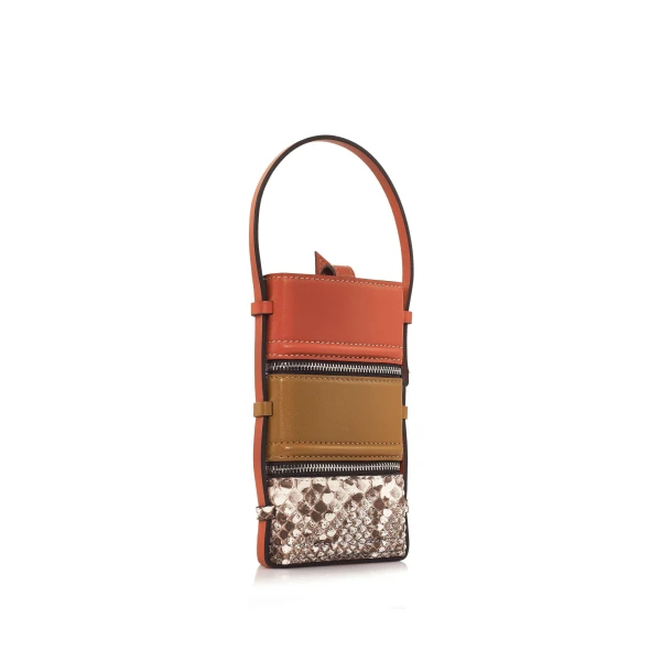 Nasha Mekraksavanich Pinto Phone | Brick - Nasha Multicolour - Architectural Luxury Bag at Luxury Shoes 