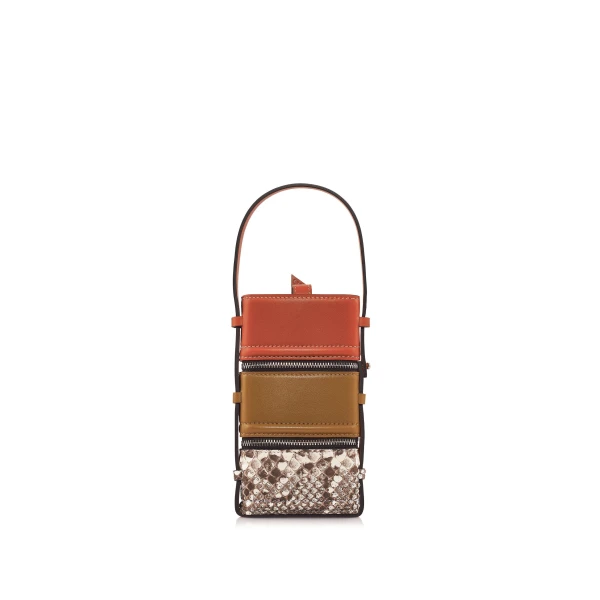 Nasha Mekraksavanich Pinto Phone | Brick - Nasha Multicolour - Architectural Luxury Bag at Luxury Shoes 