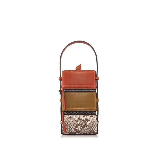 Nasha Mekraksavanich Pinto Phone | Brick - Nasha Multicolour - Architectural Luxury Bag at Luxury Shoes 