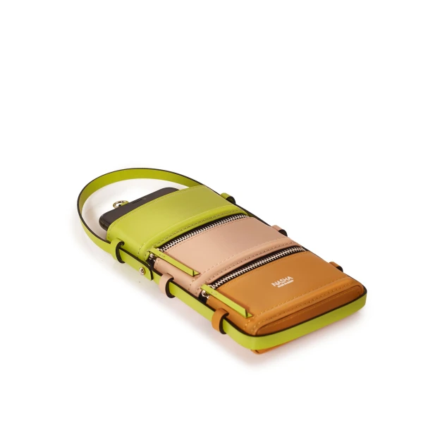 Nasha Mekraksavanich Pinto Phone | Icq - Nasha Multicolour - Architectural Luxury Bag at Luxury Shoes 