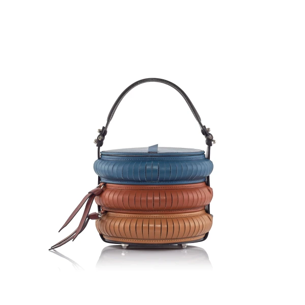 Nasha Mekraksavanich Pinto Play | Pickle - Nasha Multicolour - Architectural Luxury Bag at Luxury Shoes 