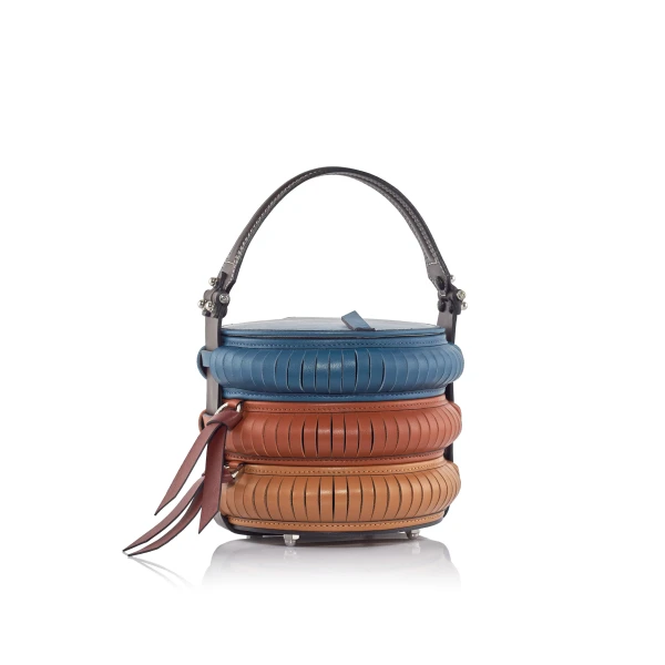 Nasha Mekraksavanich Pinto Play | Pickle - Nasha Multicolour - Architectural Luxury Bag at Luxury Shoes 
