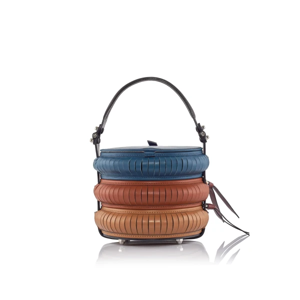 Nasha Mekraksavanich Pinto Play | Pickle - Nasha Multicolour - Architectural Luxury Bag at Luxury Shoes 