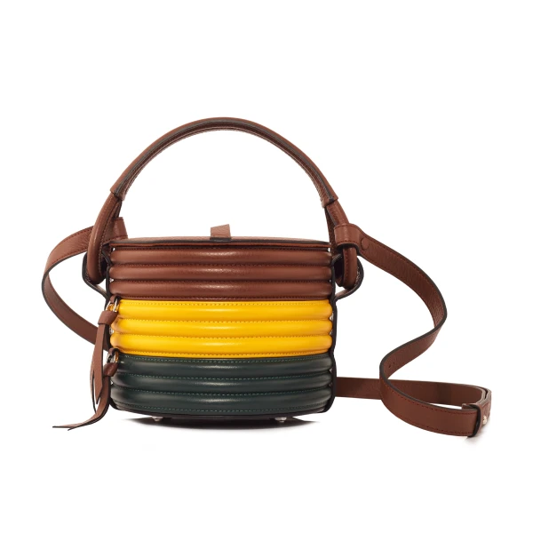 Nasha Mekraksavanich Pinto Play Roll |Jungle - Nasha Multicolour - Architectural Luxury Bag at Luxury Shoes 