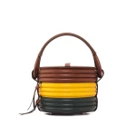 Nasha Mekraksavanich Pinto Play Roll |Jungle - Nasha Multicolour - Architectural Luxury Bag at Luxury Shoes 