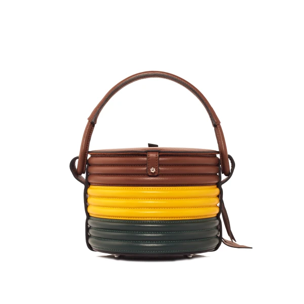 Nasha Mekraksavanich Pinto Play Roll |Jungle - Nasha Multicolour - Architectural Luxury Bag at Luxury Shoes 
