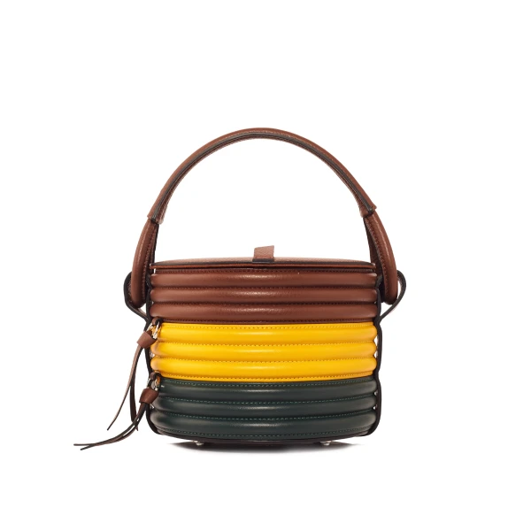 Nasha Mekraksavanich Pinto Play Roll |Jungle - Nasha Multicolour - Architectural Luxury Bag at Luxury Shoes 