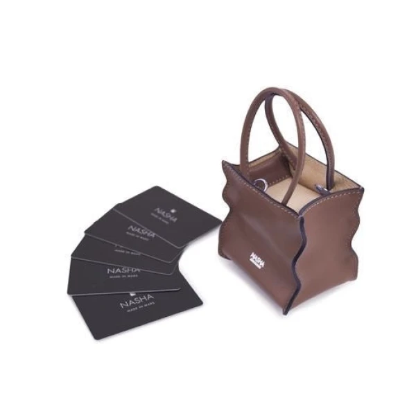 Nasha Mekraksavanich Skin 9 | Acorn - Nasha Brown - Architectural Luxury Bag at Luxury Shoes 