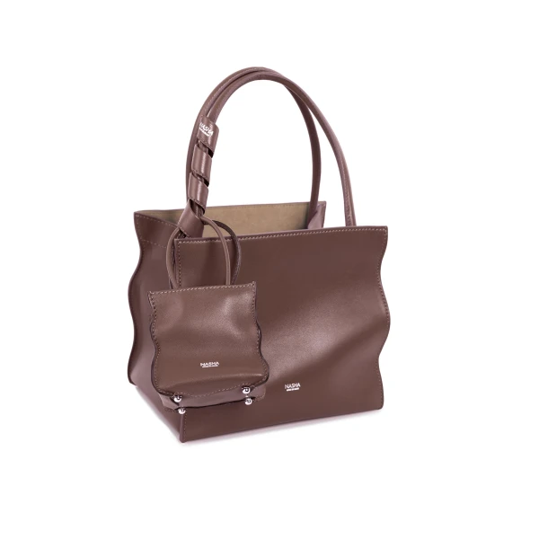 Nasha Mekraksavanich Skin 9 | Acorn - Nasha Brown - Architectural Luxury Bag at Luxury Shoes 