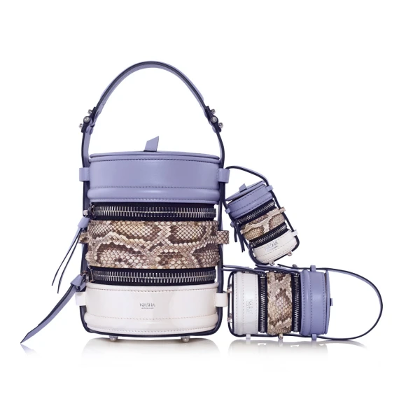 Nasha Mekraksavanich Tiny Pinto | Cloud - Nasha Multicolour - Architectural Luxury Bag at Luxury Shoes 