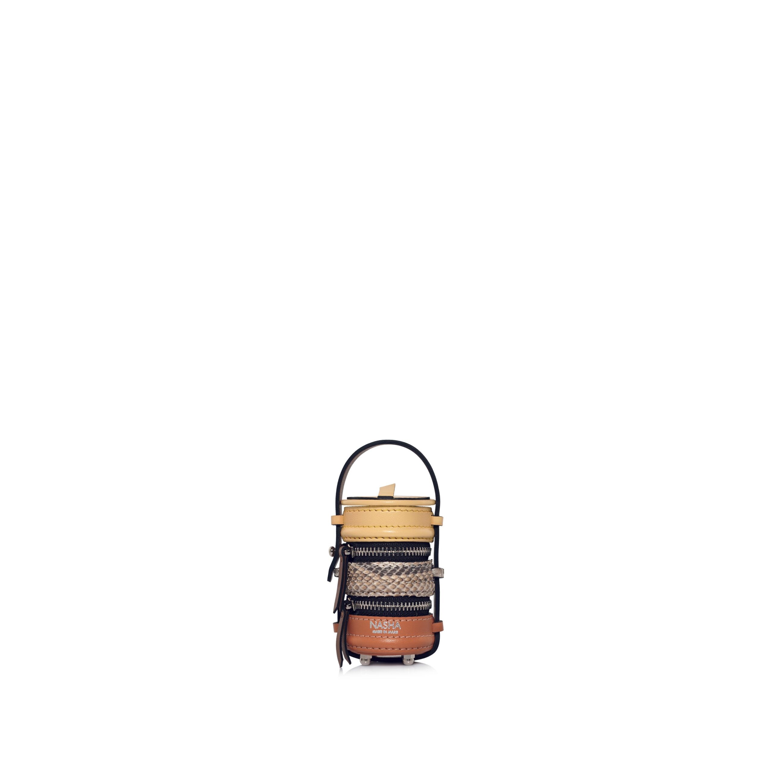 Nasha Mekraksavanich Tiny Pinto | Honey Pie - Nasha Multicolour - Architectural Luxury Bag at Luxury Shoes Nasha Mekraksavanich Tiny Pinto | Honey Pie - Nasha Multicolour - Architectural Luxury Bag at Luxury Shoes
