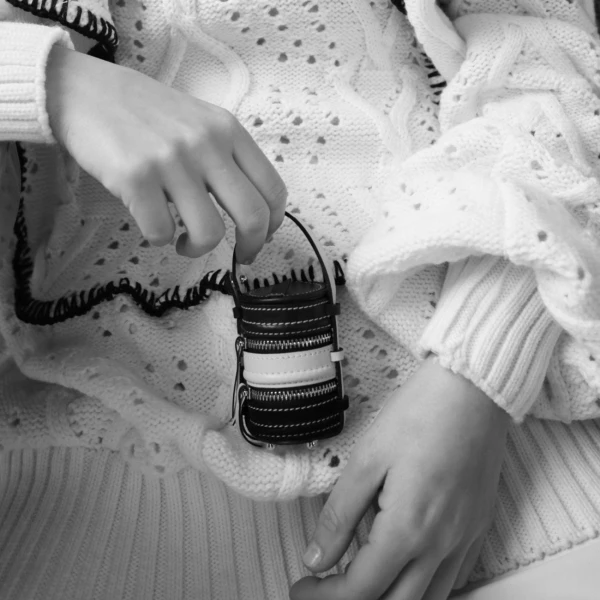 Nasha Mekraksavanich Tiny Pinto | Pearl - Nasha Multicolour - Architectural Luxury Bag at Luxury Shoes 