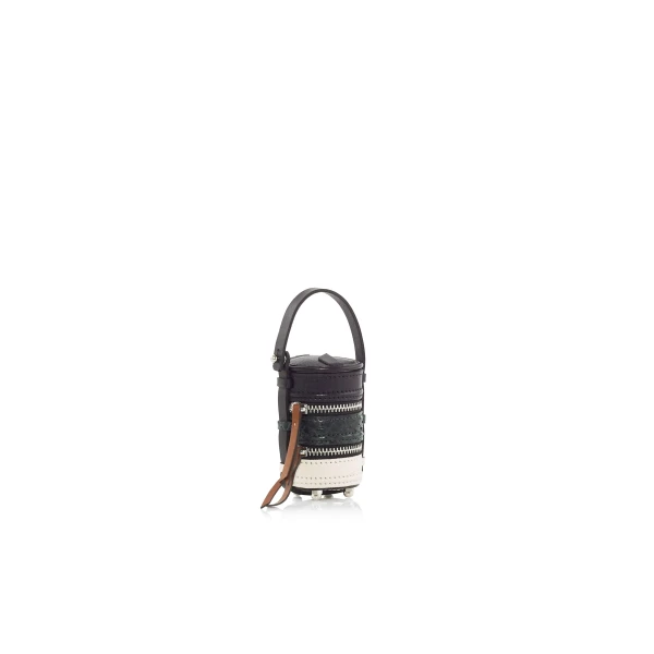 Nasha Mekraksavanich Tiny Pinto | Salad - Nasha Multicolour - Architectural Luxury Bag at Luxury Shoes 