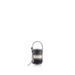 Nasha Mekraksavanich Tiny Pinto | Squid Ink - Nasha Black - Architectural Luxury Bag at Luxury Shoes 