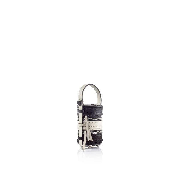 Nasha Mekraksavanich Tiny Pinto | Squid Ink - Nasha Black - Architectural Luxury Bag at Luxury Shoes 
