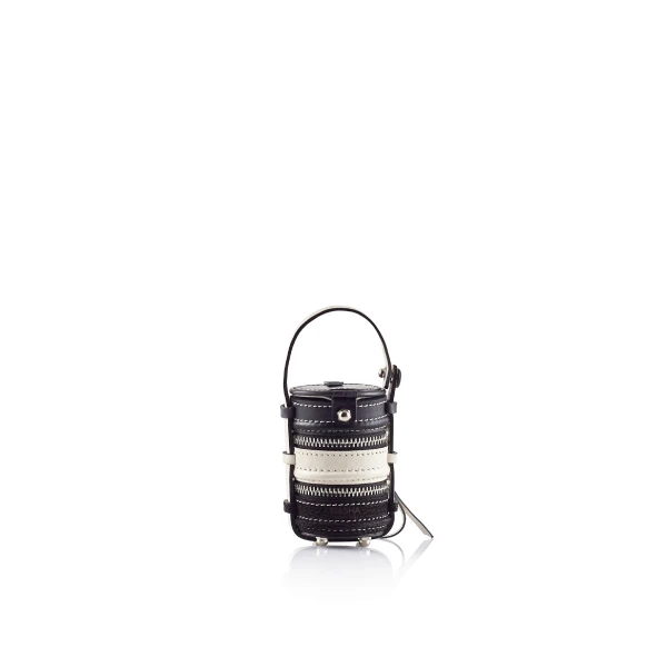 Nasha Mekraksavanich Tiny Pinto | Squid Ink - Nasha Black - Architectural Luxury Bag at Luxury Shoes 