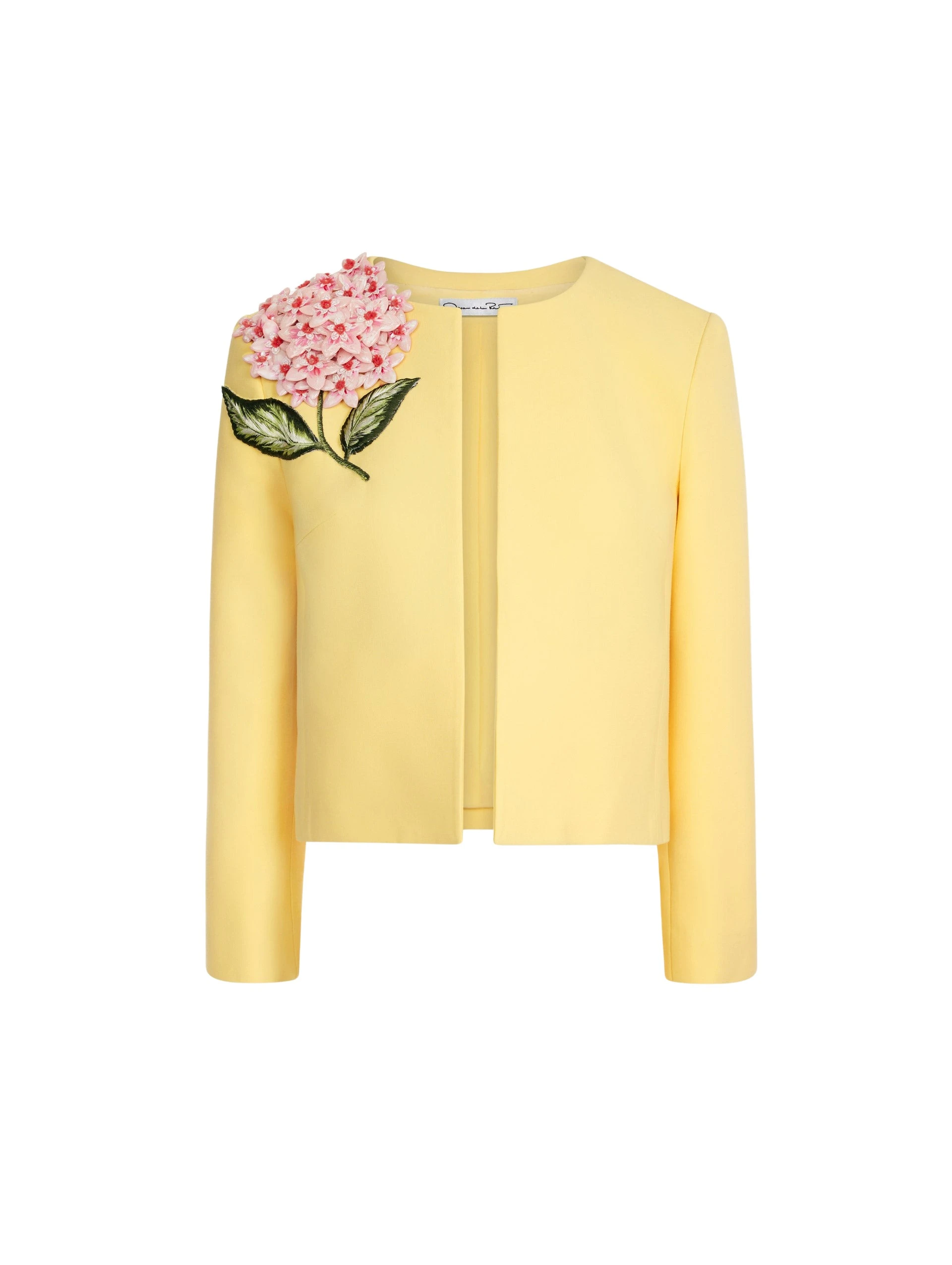 Porcelain Flower Embroidered Jacket