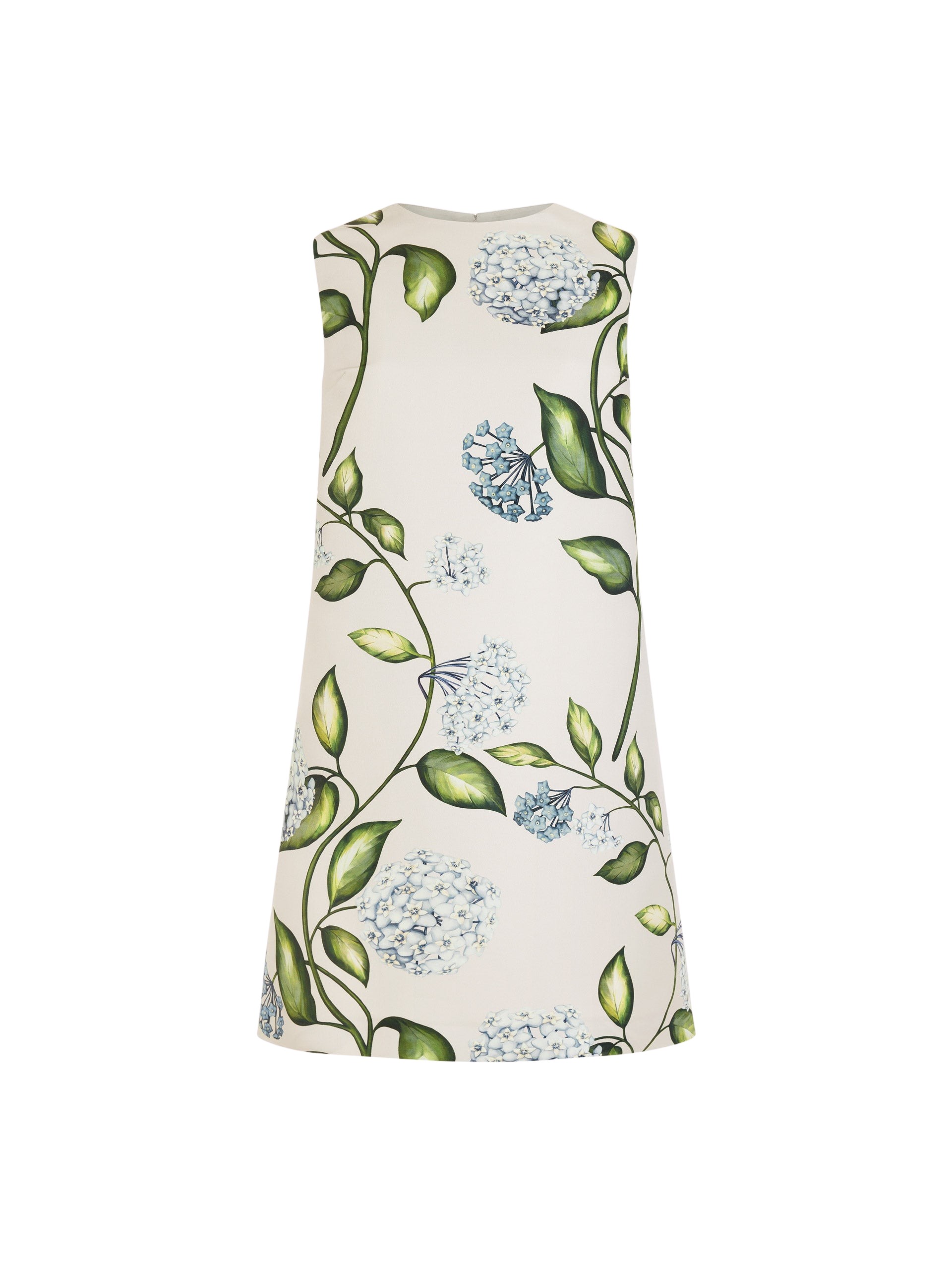 Porcelain-Flower-Faille-Shift-Dress-Oscar-de-la-Renta-Dresses83052_nobg Oscar de la Renta Porcelain Flower Faille Shift Dress - Dresses - American Luxury Evening Wear at Luxury Shoes