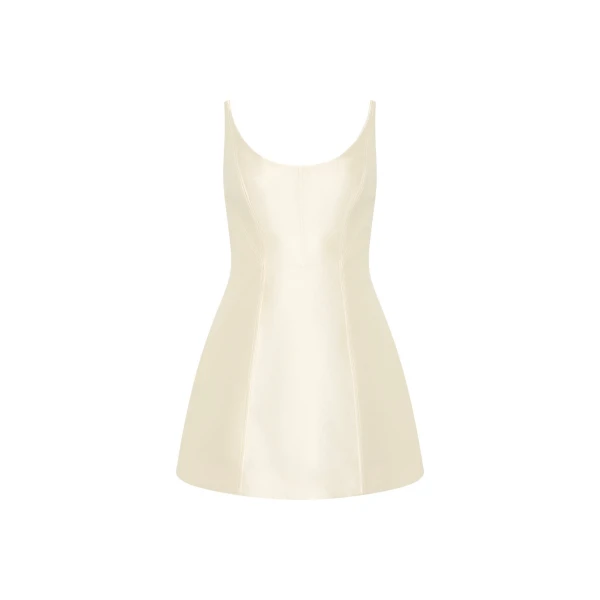 Rachel Gilbert Adeline Mini Dress - Rachel Gilbert Ivory - Australian Luxury Evening Wear at Luxury Shoes 