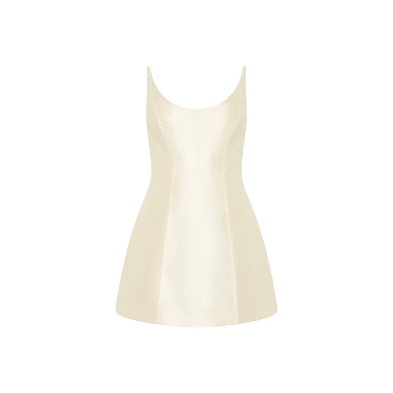 Rachel Gilbert Adeline Mini Dress - Rachel Gilbert Ivory - Australian Luxury Evening Wear at Luxury Shoes 
