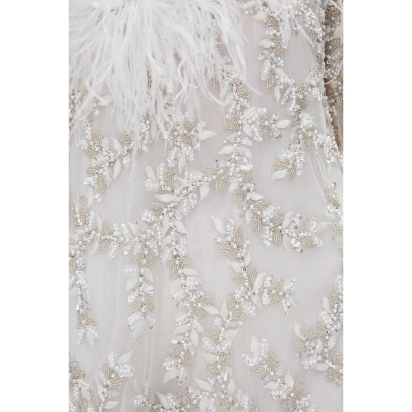 Rachel Gilbert Alby Mini Dress - Rachel Gilbert Ivory - Australian Luxury Evening Wear at Luxury Shoes 