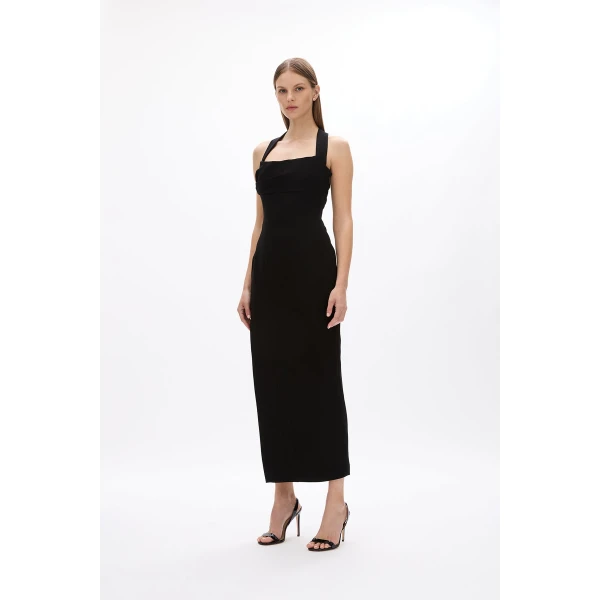Rachel Gilbert Blaine Dress - Rachel Gilbert Black - Australian Luxury Evening Wear at Luxury Shoes 