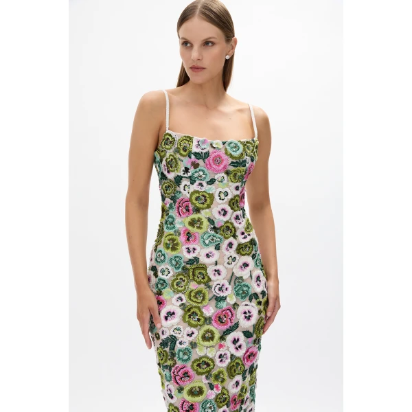 Rachel Gilbert Camden Dress - Rachel Gilbert Multicolour - Australian Luxury Evening Wear at Luxury Shoes 