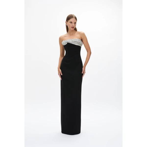 Rachel Gilbert Charlotte Gown - Rachel Gilbert Black - Australian Luxury Evening Wear at Luxury Shoes 