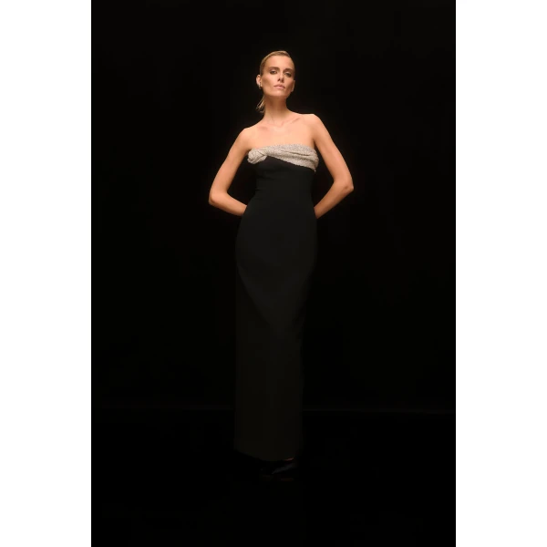 Rachel Gilbert Charlotte Gown - Rachel Gilbert Black - Australian Luxury Evening Wear at Luxury Shoes 