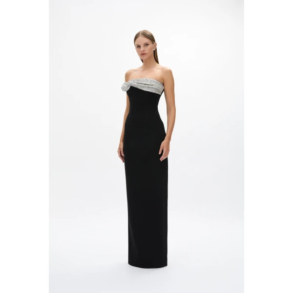 Rachel Gilbert Charlotte Gown - Rachel Gilbert Black - Australian Luxury Evening Wear at Luxury Shoes 