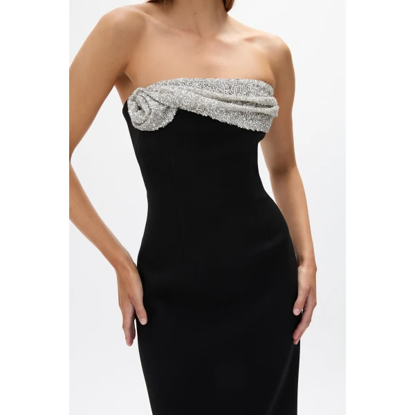 Rachel Gilbert Charlotte Gown - Rachel Gilbert Black - Australian Luxury Evening Wear at Luxury Shoes 
