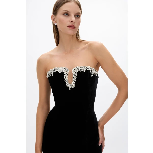 Rachel Gilbert Claudine Gown - Rachel Gilbert Black - Australian Luxury Evening Wear at Luxury Shoes 