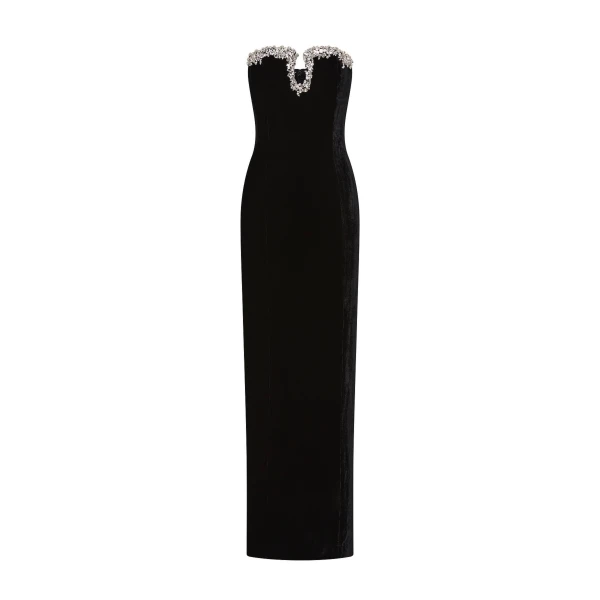 Rachel Gilbert Claudine Gown - Rachel Gilbert Black - Australian Luxury Evening Wear at Luxury Shoes 